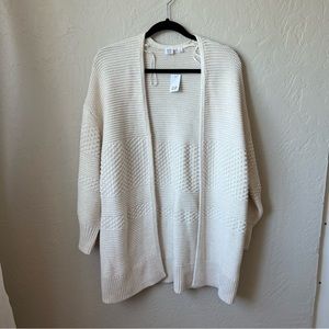 GAP Cream Women's Cardigan Sweater